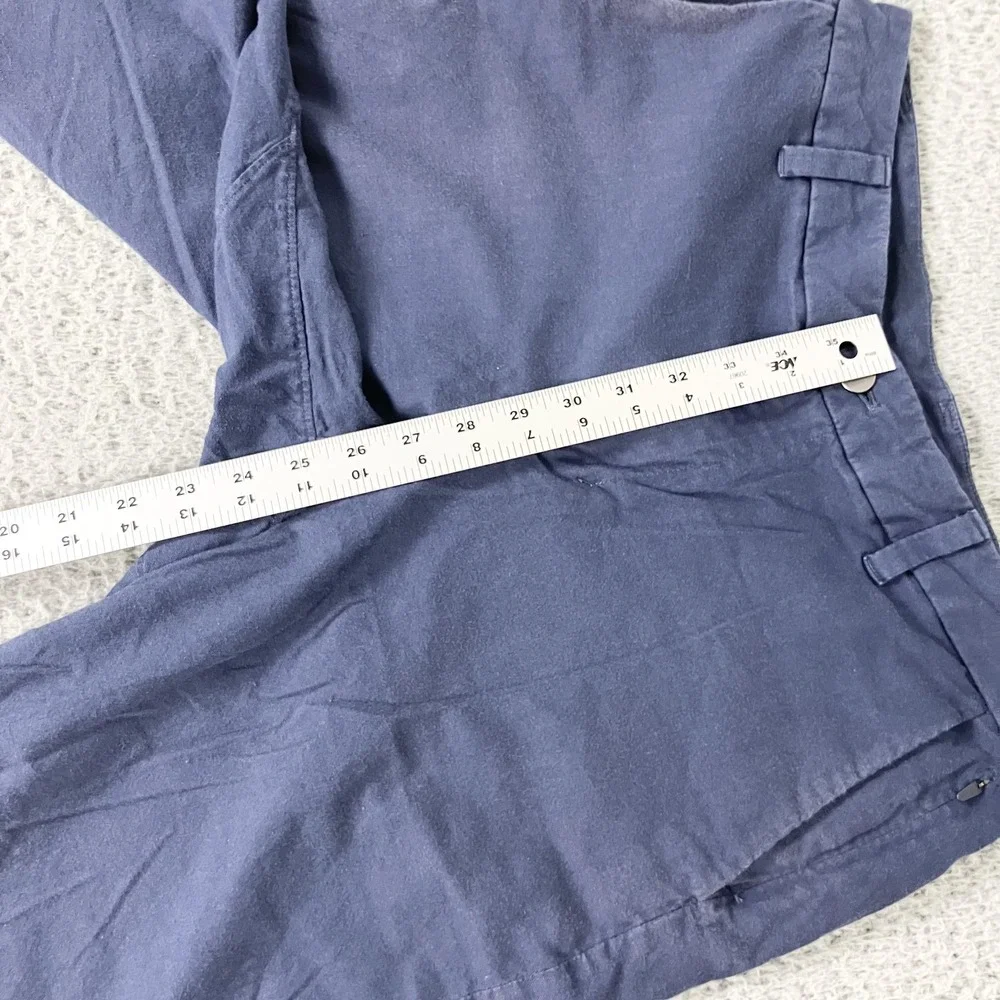 Lululemon Commission Shorts Mens 31 Blue Cotton Chino Casual Summer Pockets